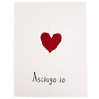 Canovaccio in Lino Stonewashed - Asciugo Io Canovaccio Simple Day Bianco 