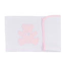 Copertina in Piquet di Puro Cotone - Teddy Copertina Lisola Baby Lettino Rosa 