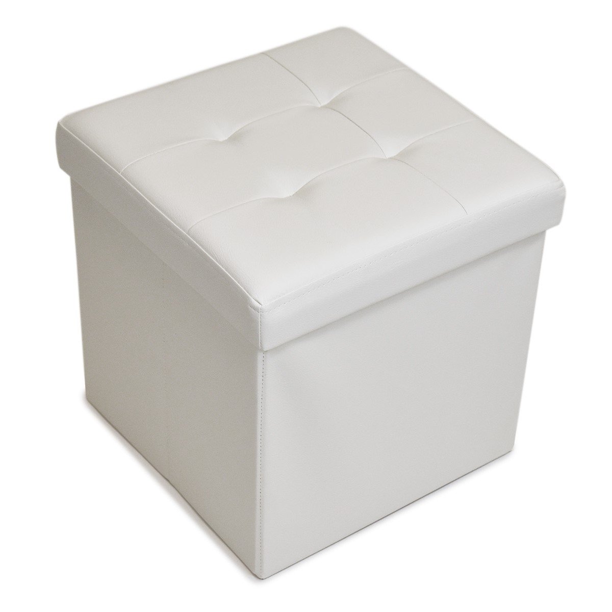 Cubo Contenitore in Pvc Tinta Unita - Plain Cubo Contenitore Daunex Naturale 