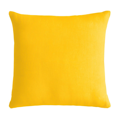 Cuscino in Puro Cotone Stonewashed Tinta Unita - Senna Cuscini Arredo Lisola Stone Oro 