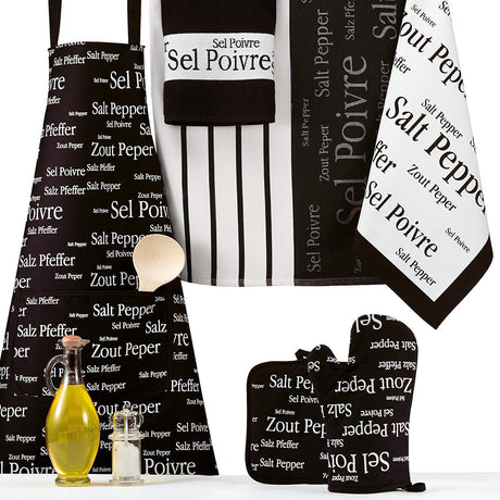 Guanto da Forno in Puro Cotone - Sel&Poivre canovaccio Winkler 