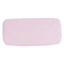 Lenzuolo Sotto con angoli in puro Cotone Tinta unita per bambini - Pix Lenzuolo Sotto Bambini Lisola Baby Culla (50x90) Rosa 