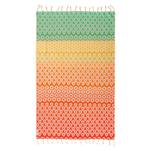 Telo Mare Fouta in Cotone e Bamboo Jacquard - Del Rey