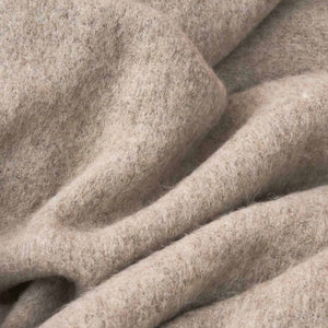 Plaid in Misto Lana Tinta Unita - Paganini Plaid Biancoperla 