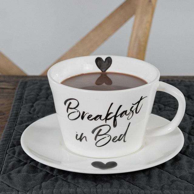 Set 2 Tazze Colazione in Grès - Breakfast in Bed tazze Simple Day 