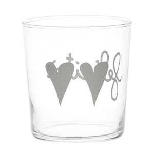 Set 6 Bicchieri Acqua Serigrafati - Felicità Bicchieri Simple Day 