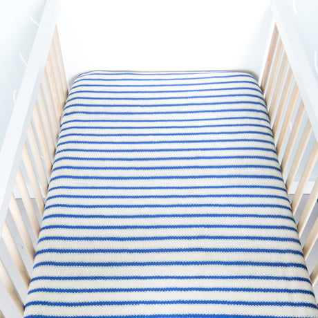 Snurk Completo Letto per Bimbi in Percalle di Cotone - Breton Baby Blue Lenzuola Bimbi Snurk 