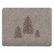 Sottopiatto in Feltro - Abete Daunex Rettangolare 45x35cm Tortora 