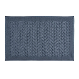 Tappeto in Spugna di Puro Cotone Tinta Unita - Perla Tappeto Lisola 60x90 Avio (Denim) 