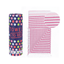 Telo Mare Fouta in Puro Cotone Rigato - Bali Telo Mare Towel to GO Fucsia/Rosa 